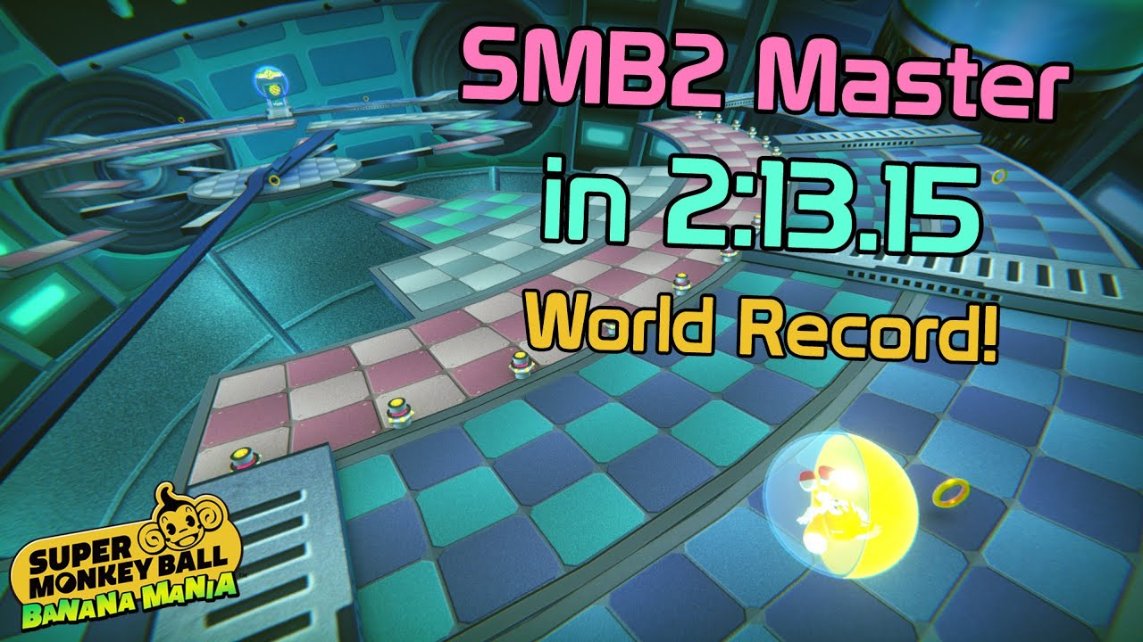 [World Record] SMB2 Master in 2:13.15 - Super Monkey Ball Banana Mania Speedrun
