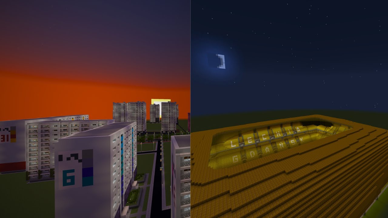 STADION LECHII GDAŃSK, DZIELNICA PIECKI-MIGOWO, MORENA? Duże miasto w minecraft na xbox series X #3