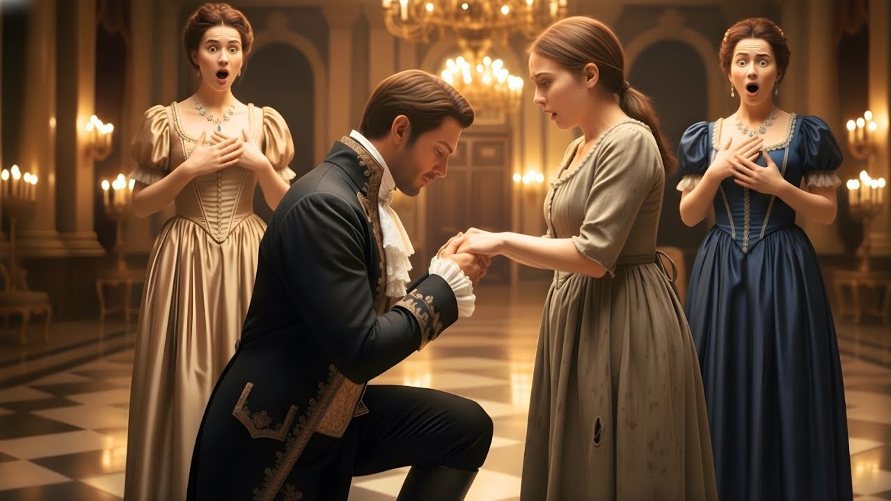 🔥 HER STEPSISTERS MARRIED EARLS—BUT THE MOST ELIGIBLE DUKE IN ENGLAND KNELT FOR THE POOR ORPHAN