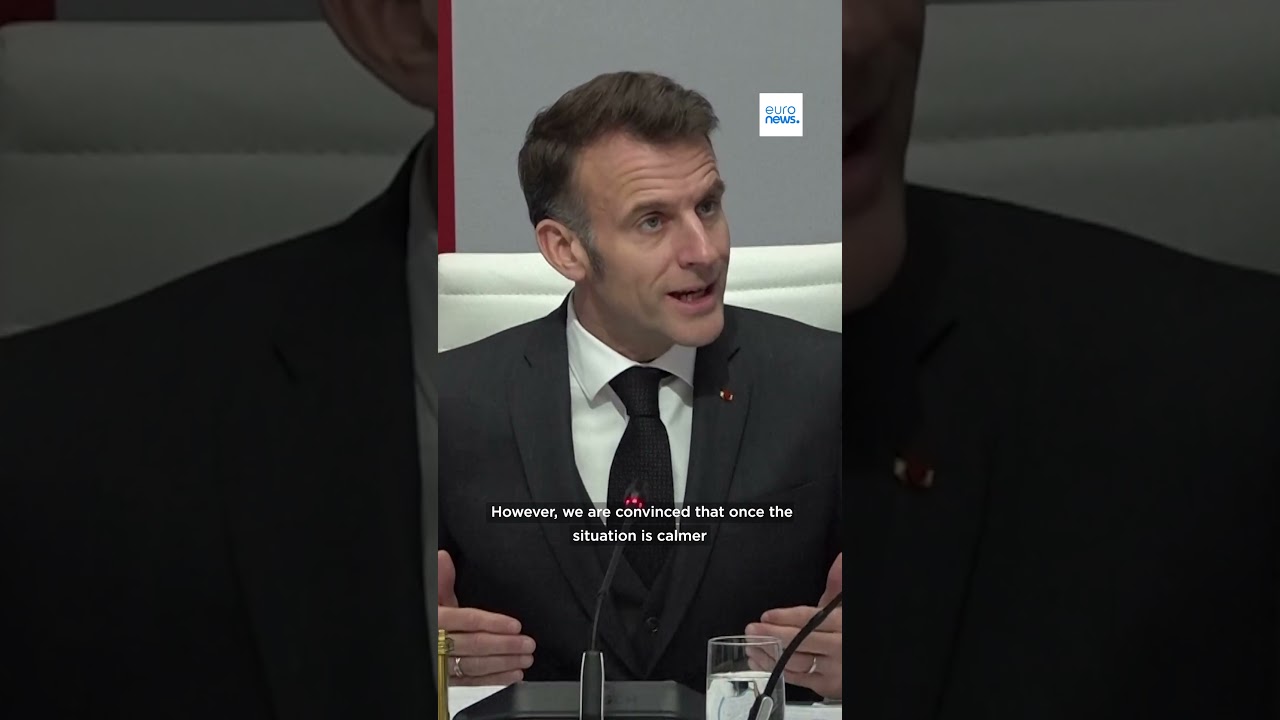 Macron m&oacute;wi, że Francja jest gotowa pom&oacute;c w zabezpieczeniu Cieśniny Ormuz, ale dopiero po zakończ...