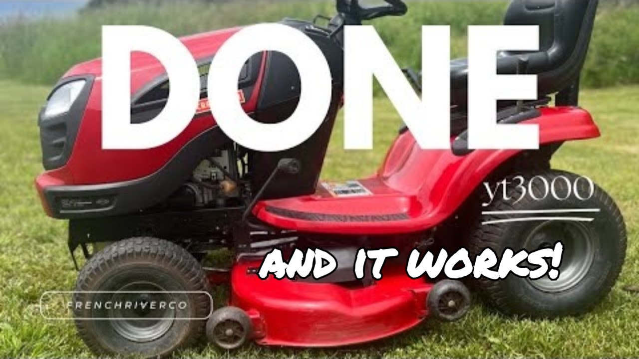 I Can Fix This! - Craftsman YT3000 Mower Repair