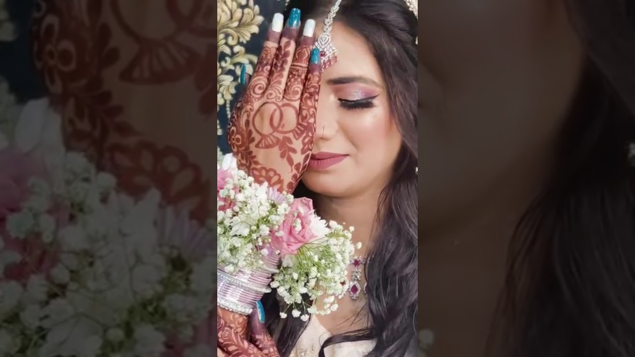 Mybride #youtubeshorts #wedding #bridal #bride #makeupartist #shortvideo #youtube #bollywoodsongs