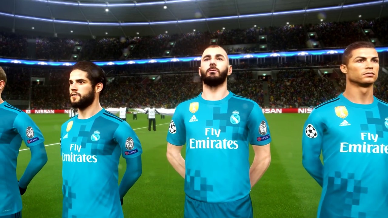 PES 2018 Realistic Highlights: Real madrid vs Juventus | UEFA Champions League 2018