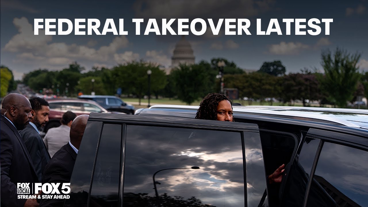 DC mayor's tone shifts on Trump's federalization of DC police