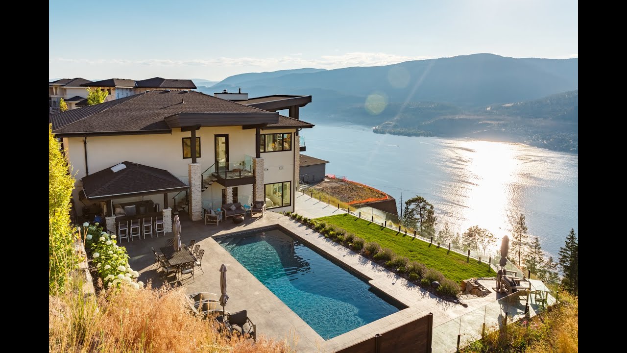 Kelowna Real Estate - 142 Red Sky Court: Custom Luxury Home with Unbelievable Views