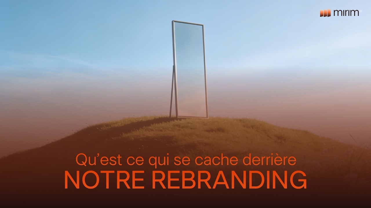 Qu'est ce qui se cache derrière le rebranding de l'agence ?