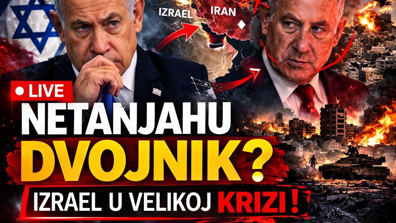 UŽIVO: Netanjahu Dvojnik? Izrael u Velikoj Krizi!