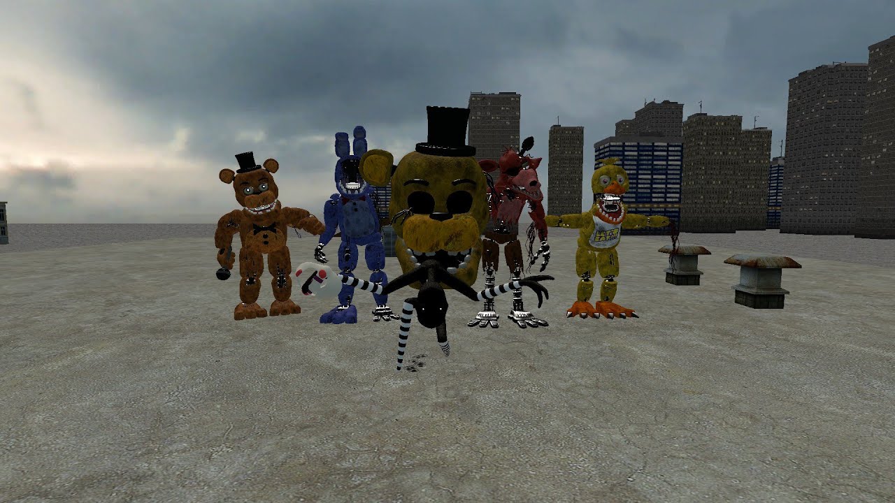 Фнаф 6 Выживание - FNAF Garry's mod
