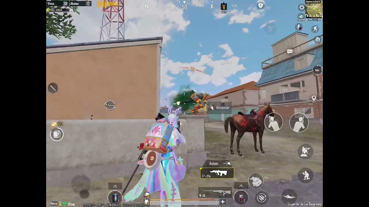 #pubgmbr SOLO VS SQUAD, A MORTE DO RUSHADOR