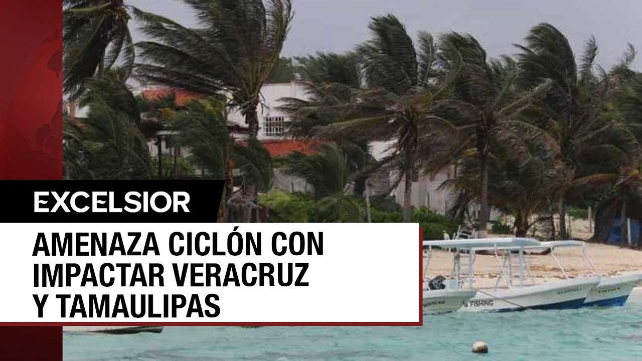 Ciclón tropical Uno se acerca a Veracruz y Tamaulipas