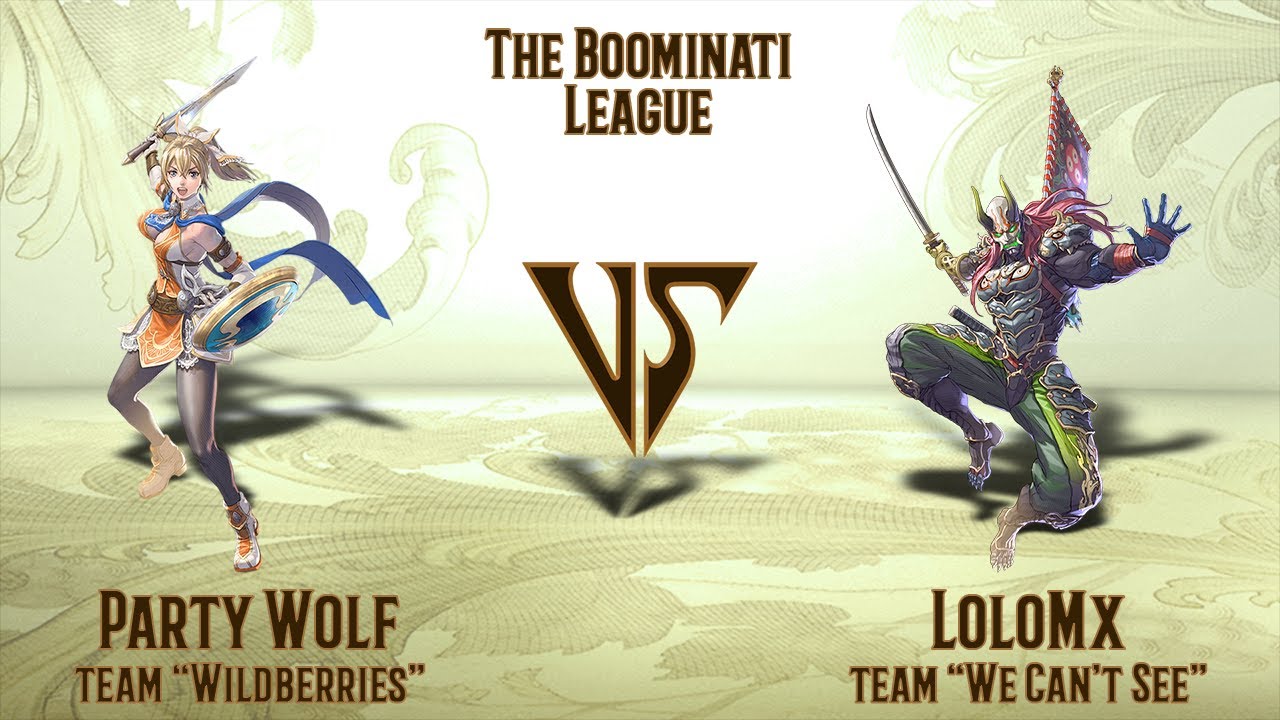 Party Wolf (Cassandra) VS LoloMx (Yoshimitsu) - The Boominati League (31.07.2020)