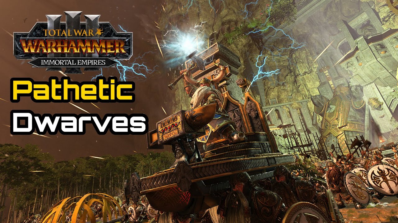 The Miserable Pathetic Dwarves, Thrones of Decay DLC - Total War: Warhammer 3 Immortal Empires