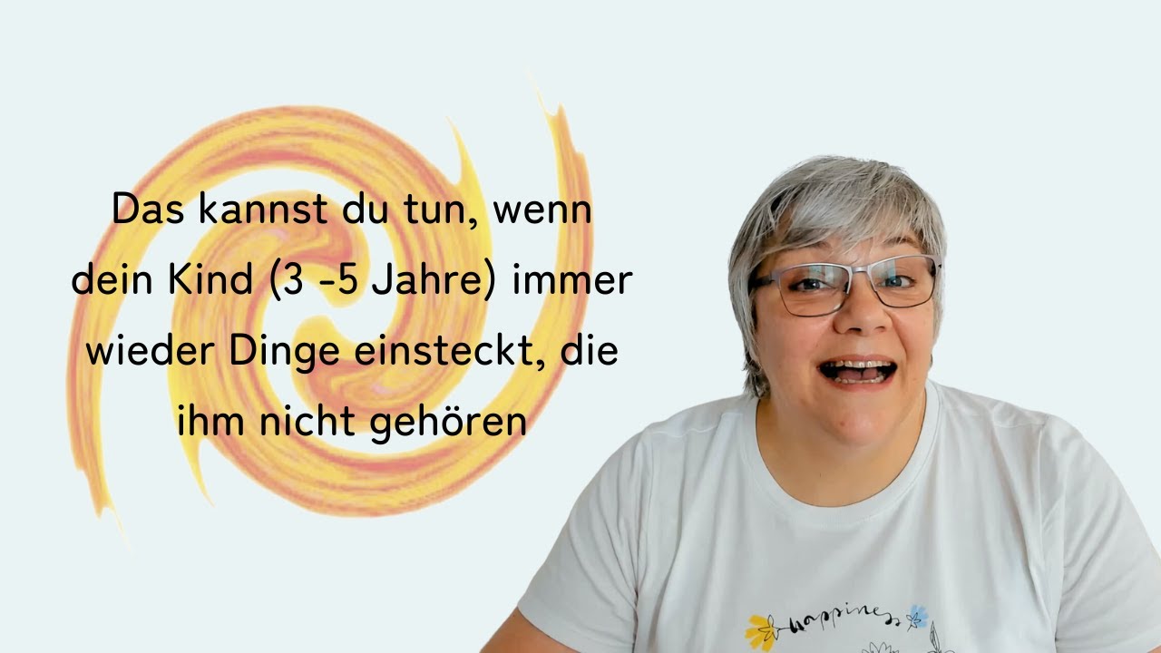 Das kannst du tun, wenn dein Kind (3 - 5 Jahre) immer wieder Dinge einsteckt, die ihm nicht gehören