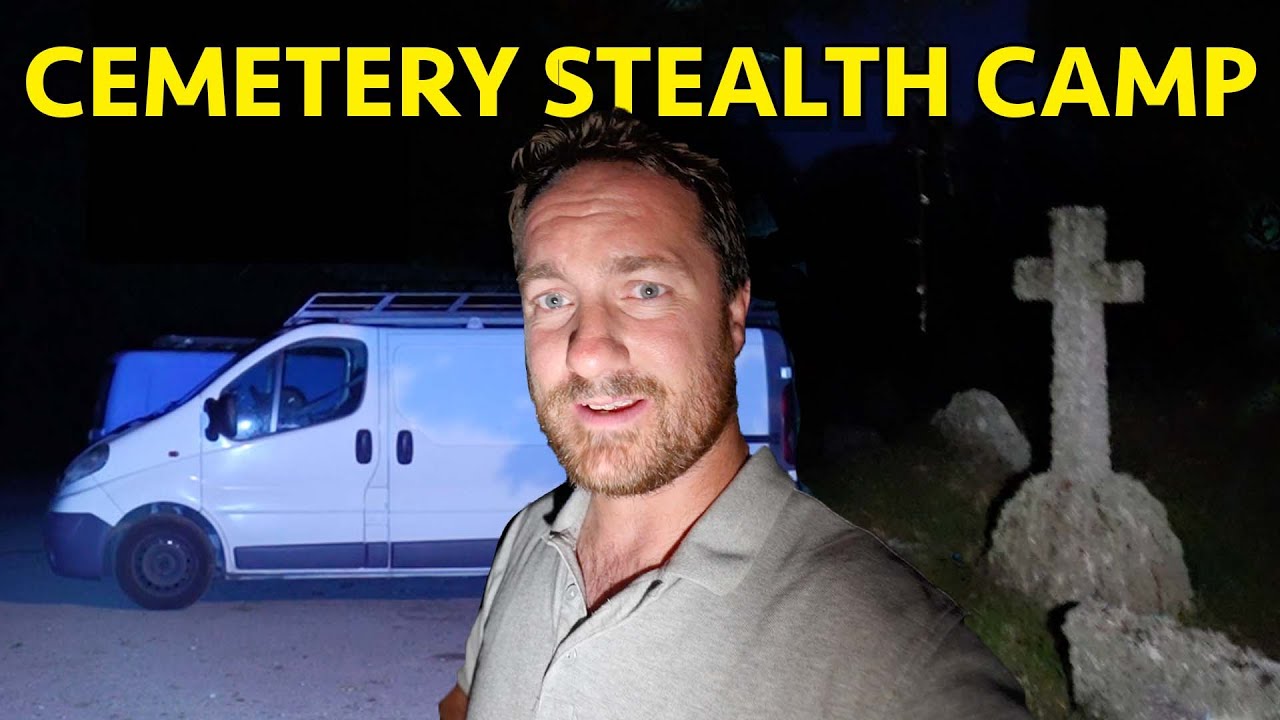 CEMETERY STEALTH VAN CAMPING