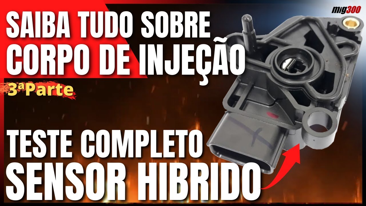 COMO TESTAR SENSOR HÍBRIDO DA TITAN 160 | UNIDADE DE SENSORES MAP, TPS E IAT DE FORMA DETALHADA