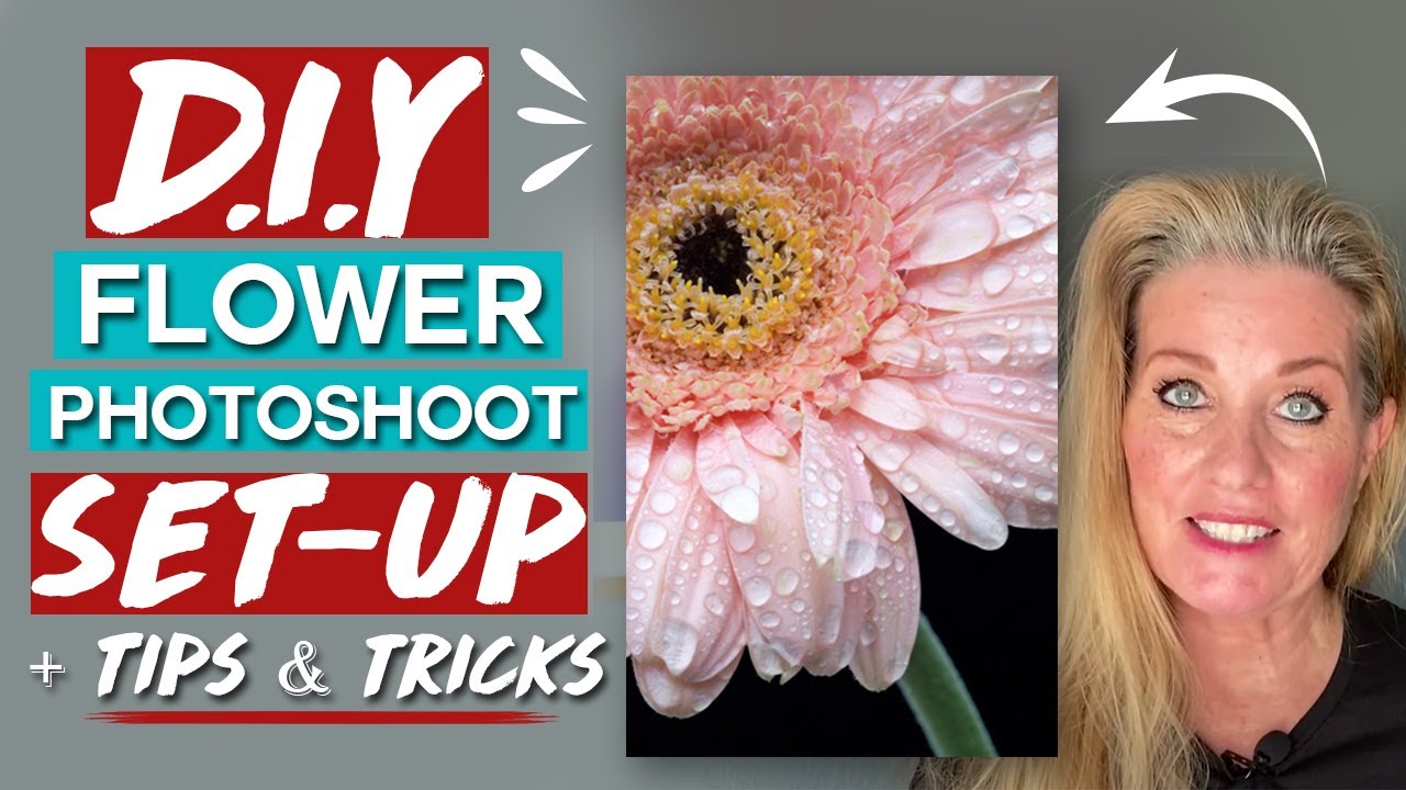 How To Set Up Your INDOOR Flower Shoot + TIPS & TRICKS
