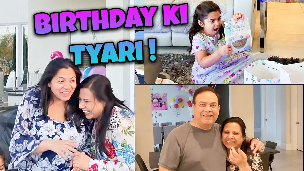 Kal Double Celebration! 🎉 Guria Ka Pehli Bar Baby k Saath Welcome 🍼Ana Ki Birthday Prep 🎂  | Vlog 35