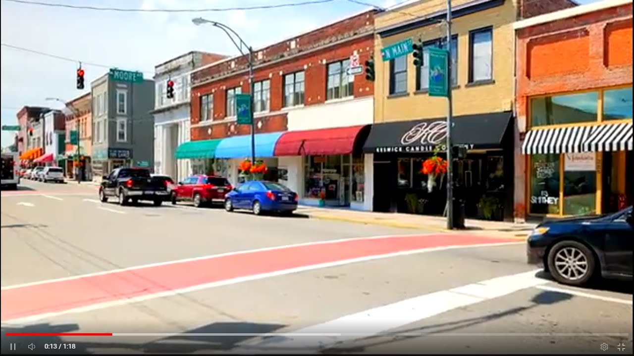 Mount Airy's (NC) Vibrant Downtown