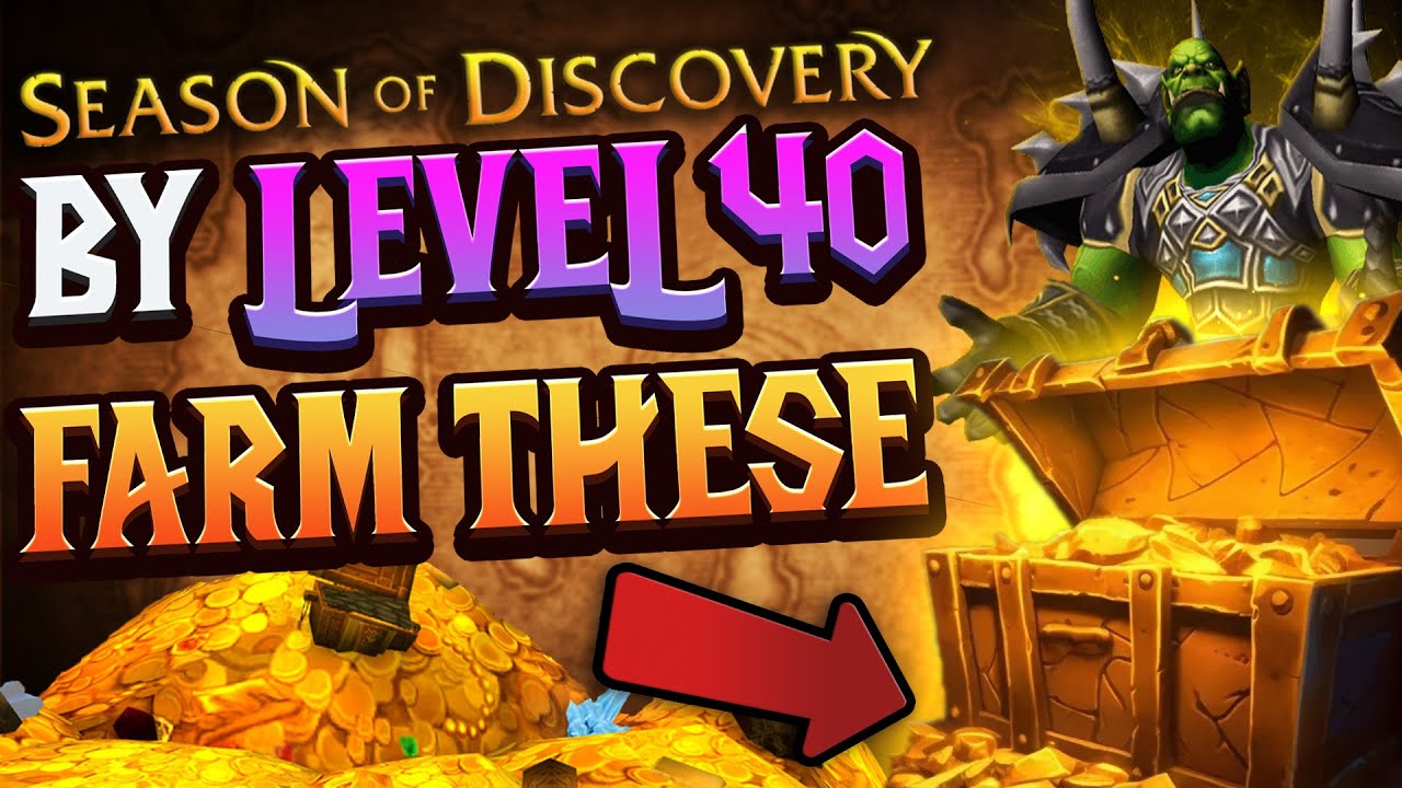 Best Endgame Gold Farms in SoD Phase 2 - WoW SoD Gold