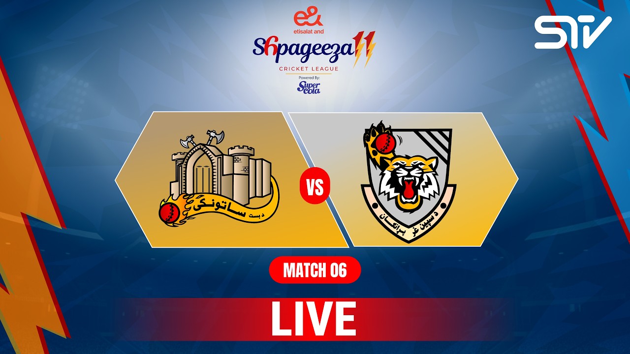 Live | Bost Defenders vs Speenghar Tigers | Match 06 | Shpageeza Cricket League T20 2026 | 301T