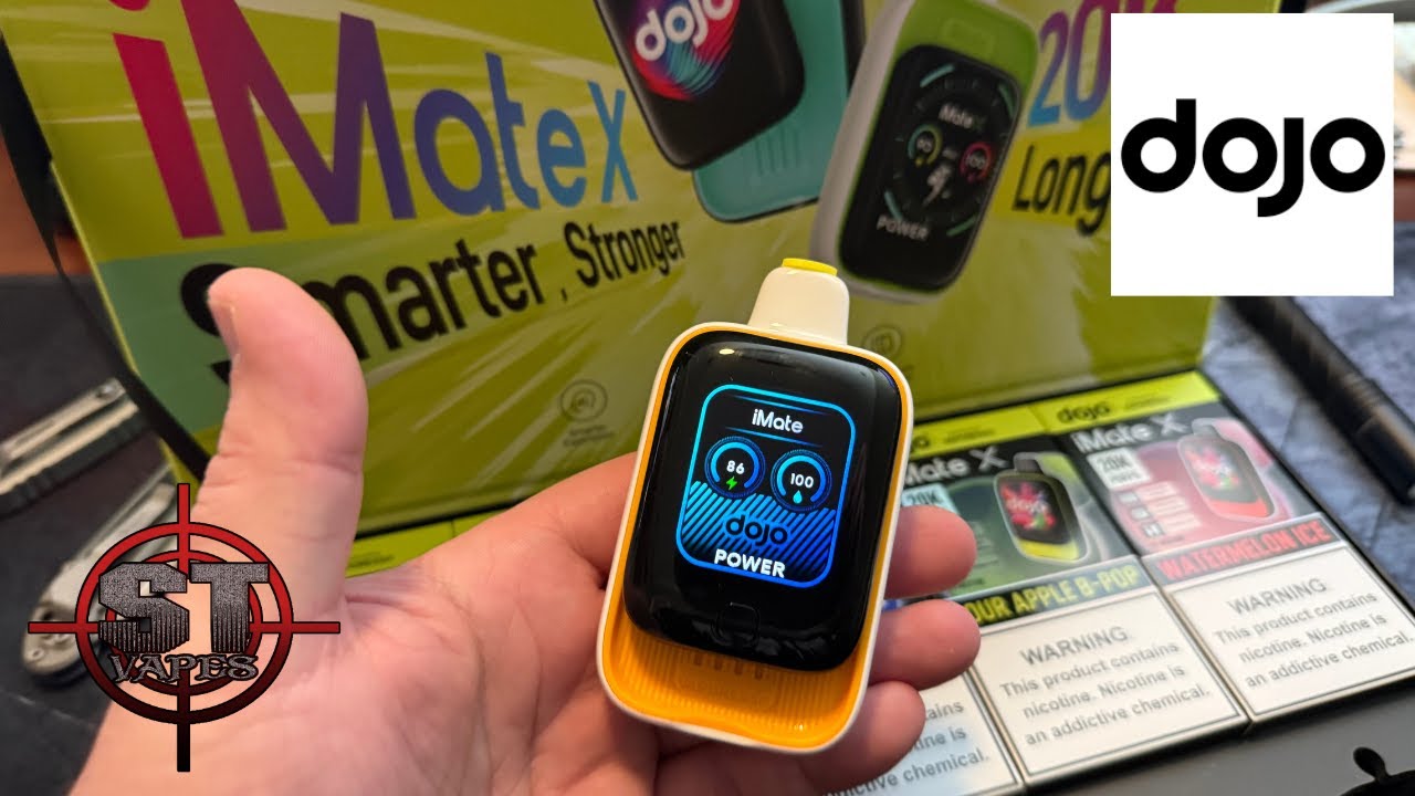 DOJO iMATE X powered by Vaporesso, a futuristic device!!!