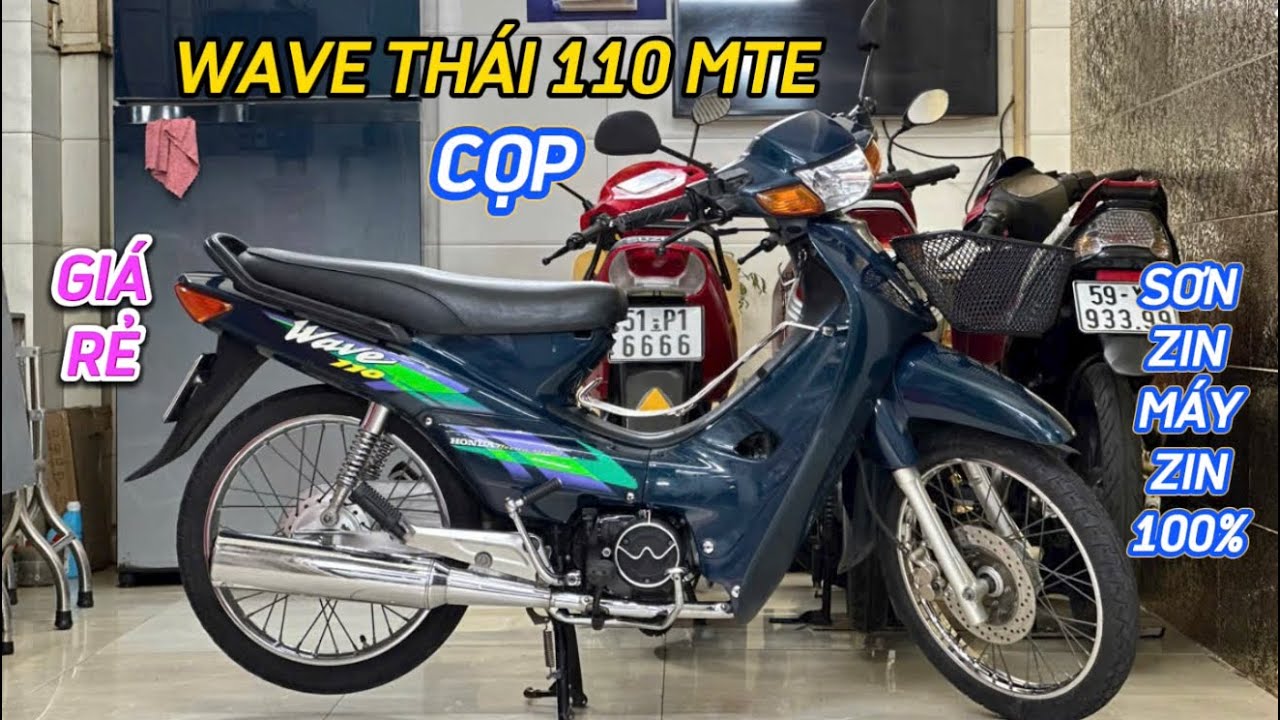 Honda Wave Thái 110 MTE đời 2000 . Chính chủ xe zin đẹp . Sơn zin máy zin . Đồ zin full . Giá mềm