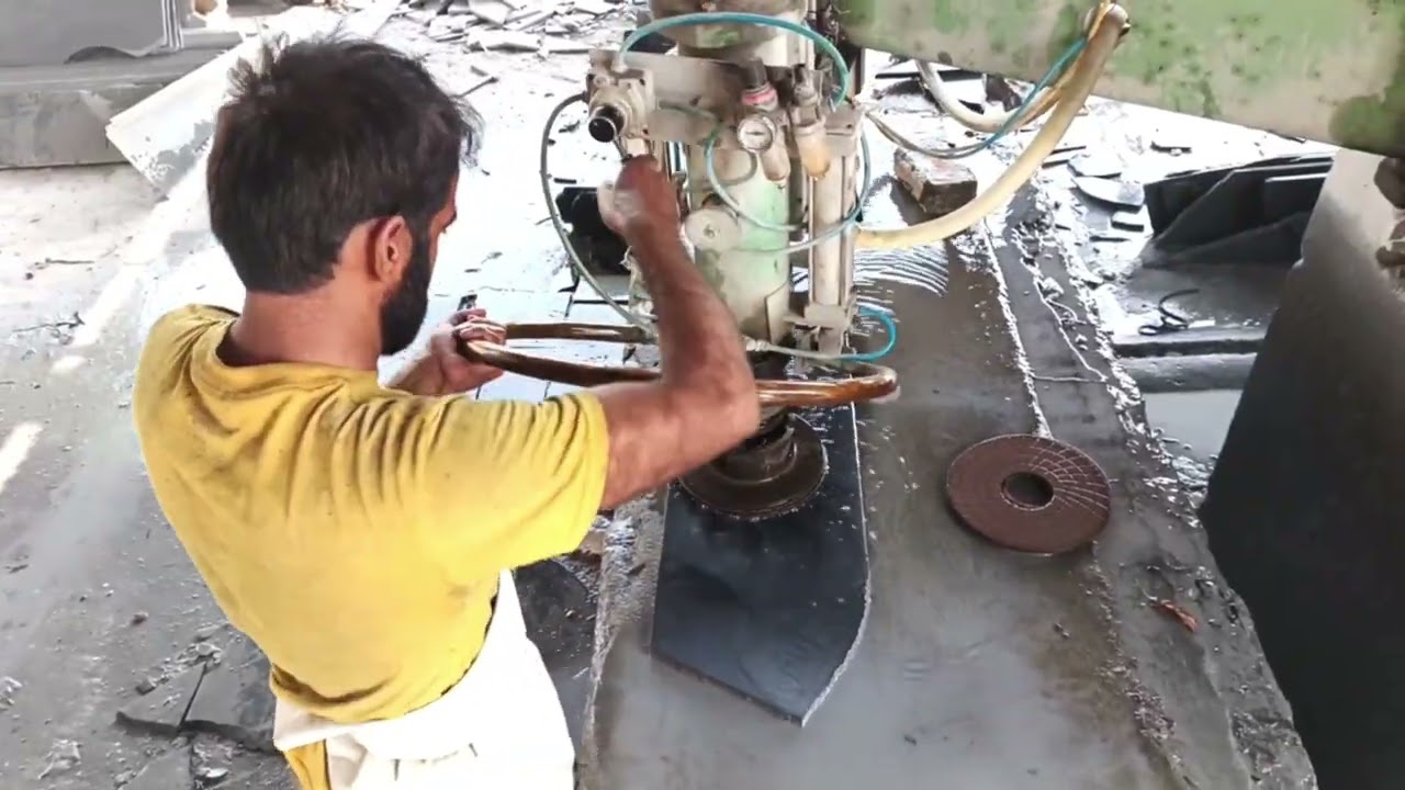 🔥Oddly Satisfying Marble Cutting & Polishing Process | Full Marble Industry Tutorial🤗