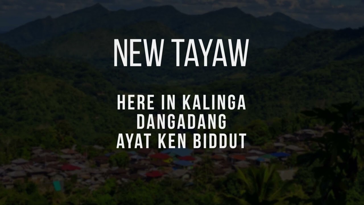 NEW TAYAW | KALINGA REGGAE