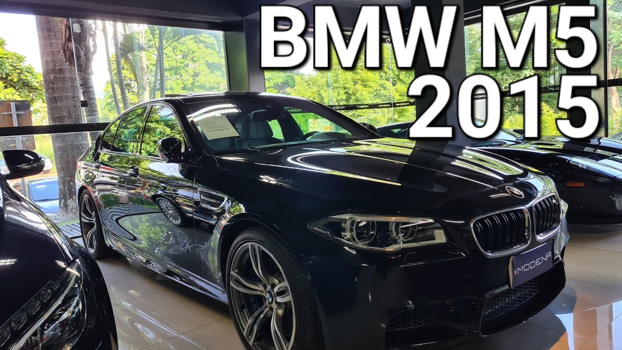 BMW M5 2015! Diversão, luxo e tecnologia, fantástica! Avaliação completa
