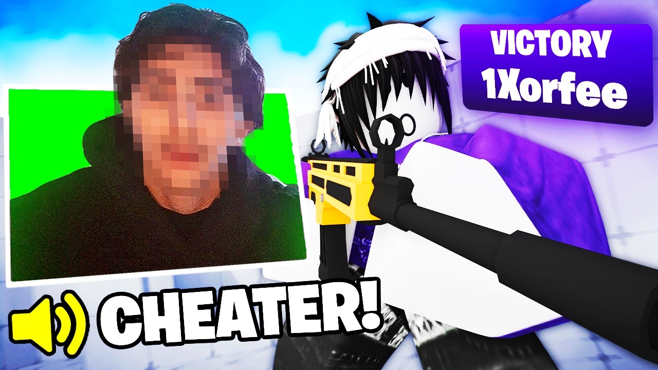 I Challenged a STREAMER to a $1000 1v1 In Roblox Rivals..