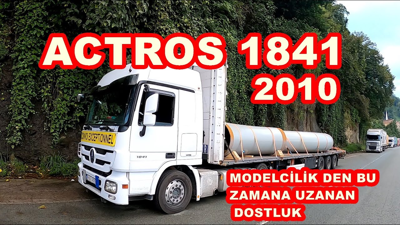 2010 MODEL ACTROS 1841 / MİDİLLİ / CONVOİ EXCEPTIONNEL /