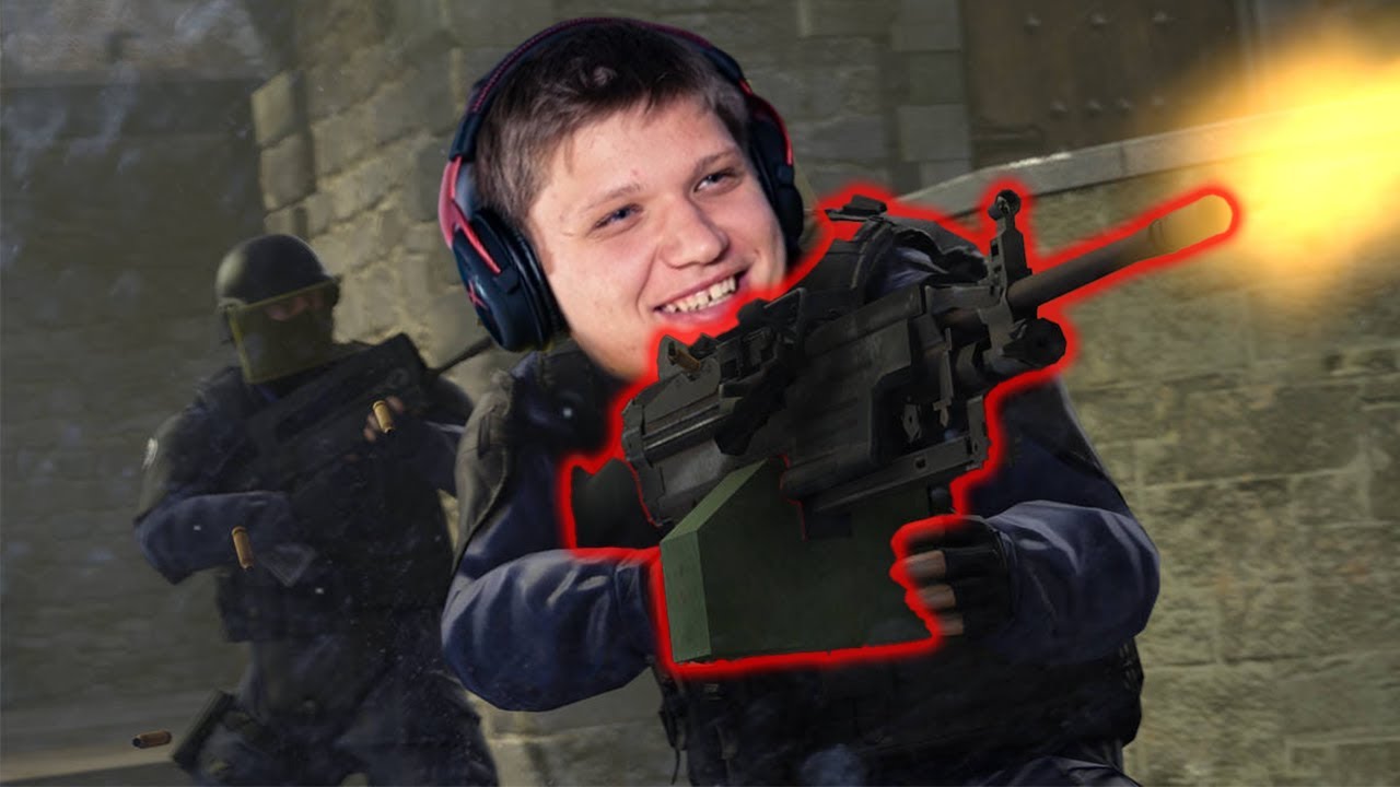 Когда профессионалы CS:GO используют Negev!
