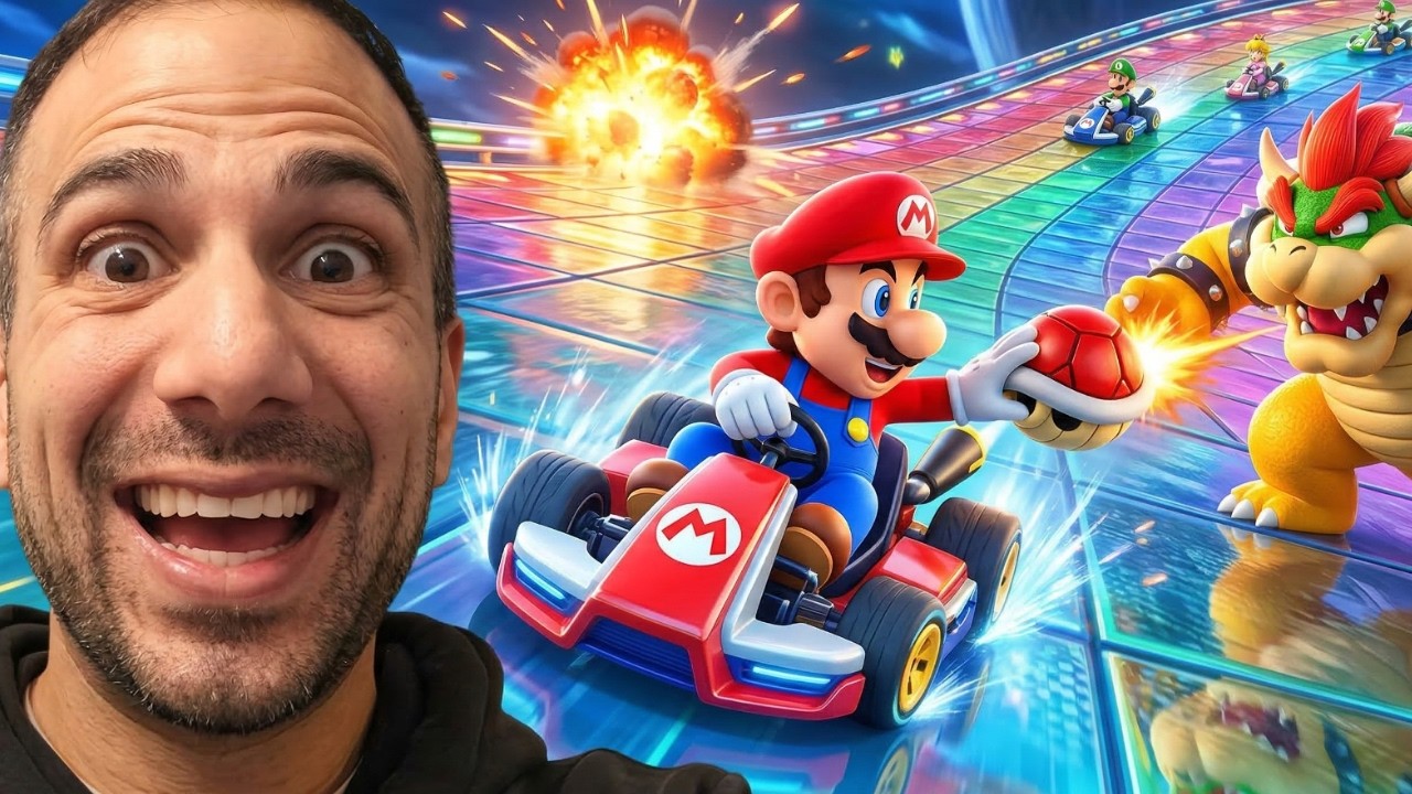 Beating Super Mario Kart World Online