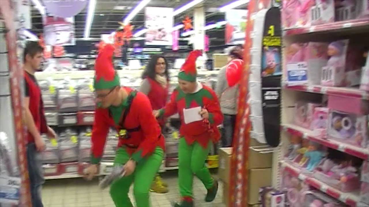 La magie de Noel à Auchan LEERS