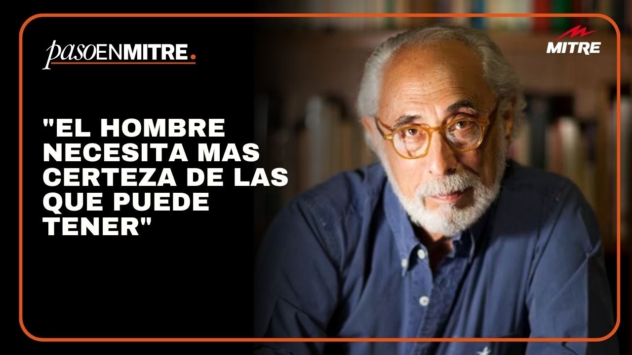 Escucha la entrevista completa a Santiago Kovadloff de Alfredo Leuco en Radio Mitre
