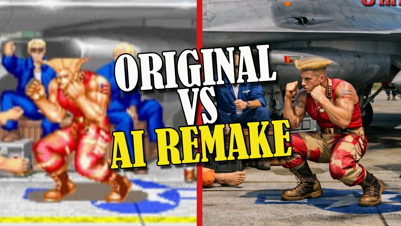 Street Fighter 2 World Warrior: All Characters Reimagined in Real Life with AI