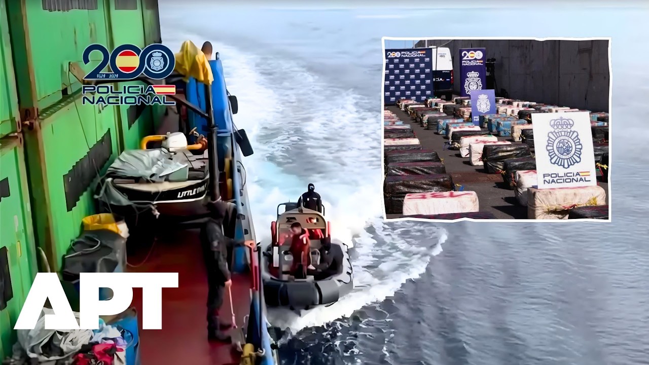Spanish Police Seize 4 Tonnes of Cocaine from Ship Off Canary Islands | APT