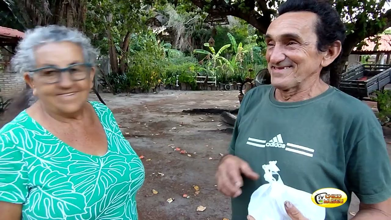 CARA SECA  E DONA NEGA VEIO NOS VISITAR E CHOVEU NA ROÇA