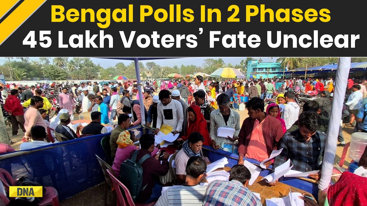 Assembly Election 2026: Bengal Polls Set For April 23 & 29; 45 Lakh Voters Await Clarity | ECI
