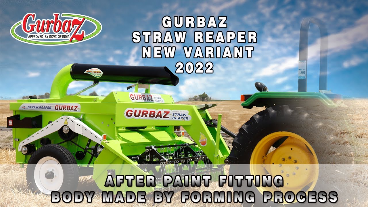 Gurbaz Straw Reaper New Variant 2022 | Straw Reaper | After Paint Fitting | Best Straw Reaper