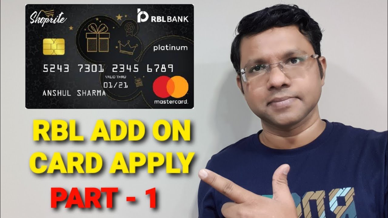 Add on Rbl bank credit card apply | 5 Add on card | Supplementary rbl credit card |