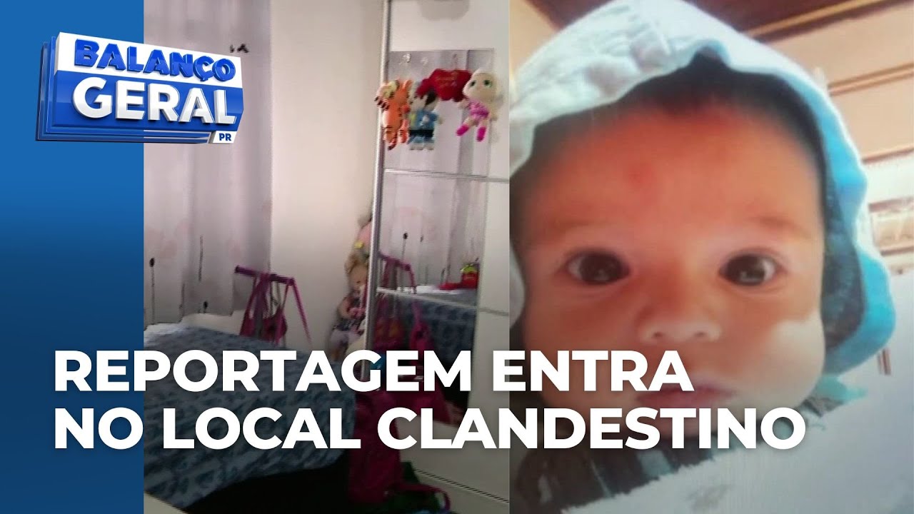 Caso Gael: reportagem entra no local clandestino onde o bebê de 4 meses se engasgou e morreu