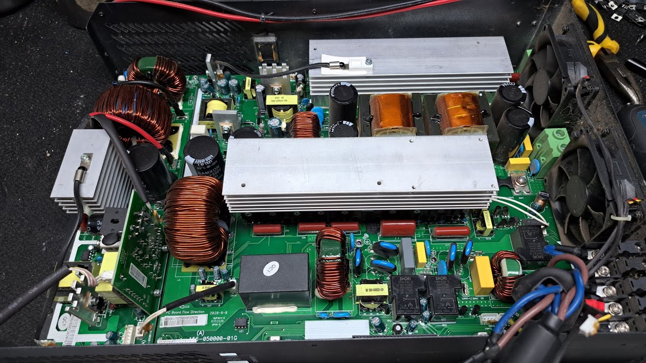 ซ่อม #อินเวอร์เตอร์ ฟ้า/ขาว IGBT ระเบิด ของคุณหนุ่ม รุ่น MPS-V PLUS 5.5KW