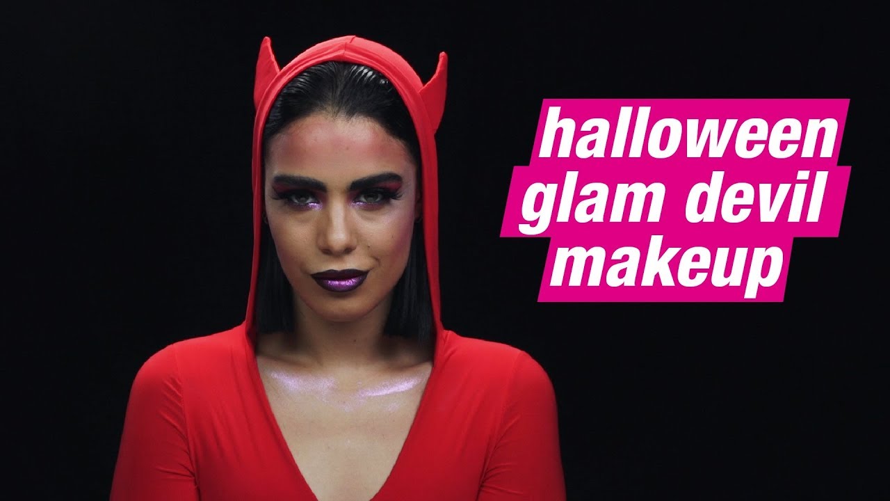 GLAM DEVIL | HALLOWEEN | HOW TO MAKEUP TUTORIAL