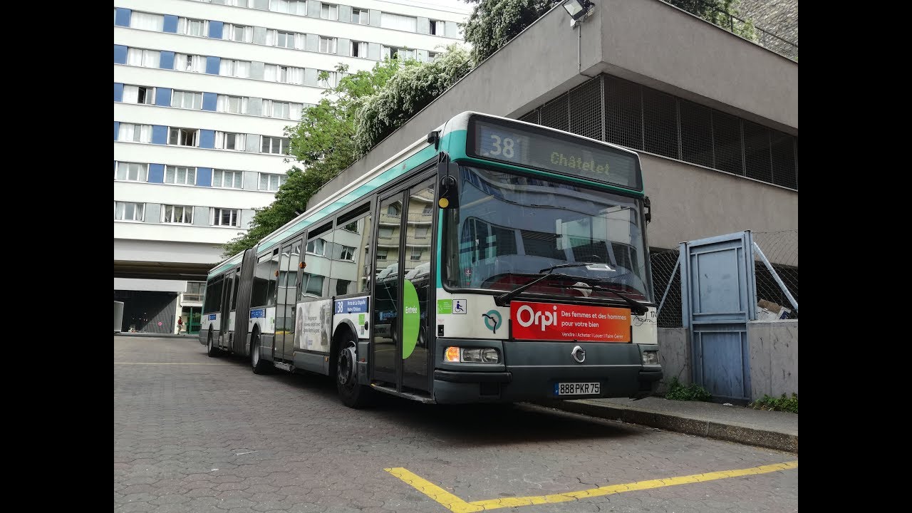 Ligne 38 - Agora L €3 - RATP