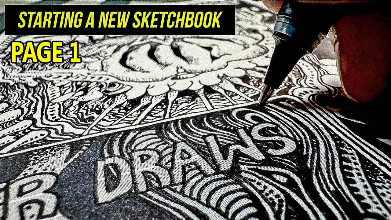 Starting a New Sketchbook!