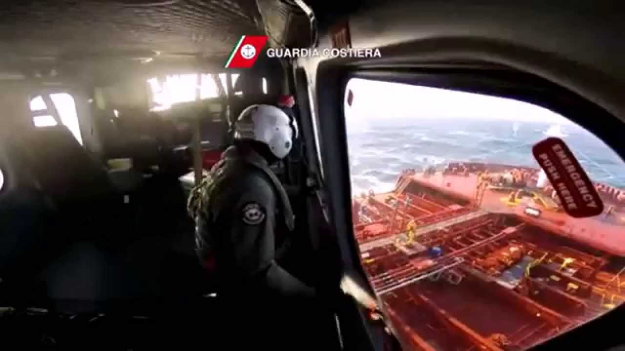 Salvataggio in mare Guardia Costiera