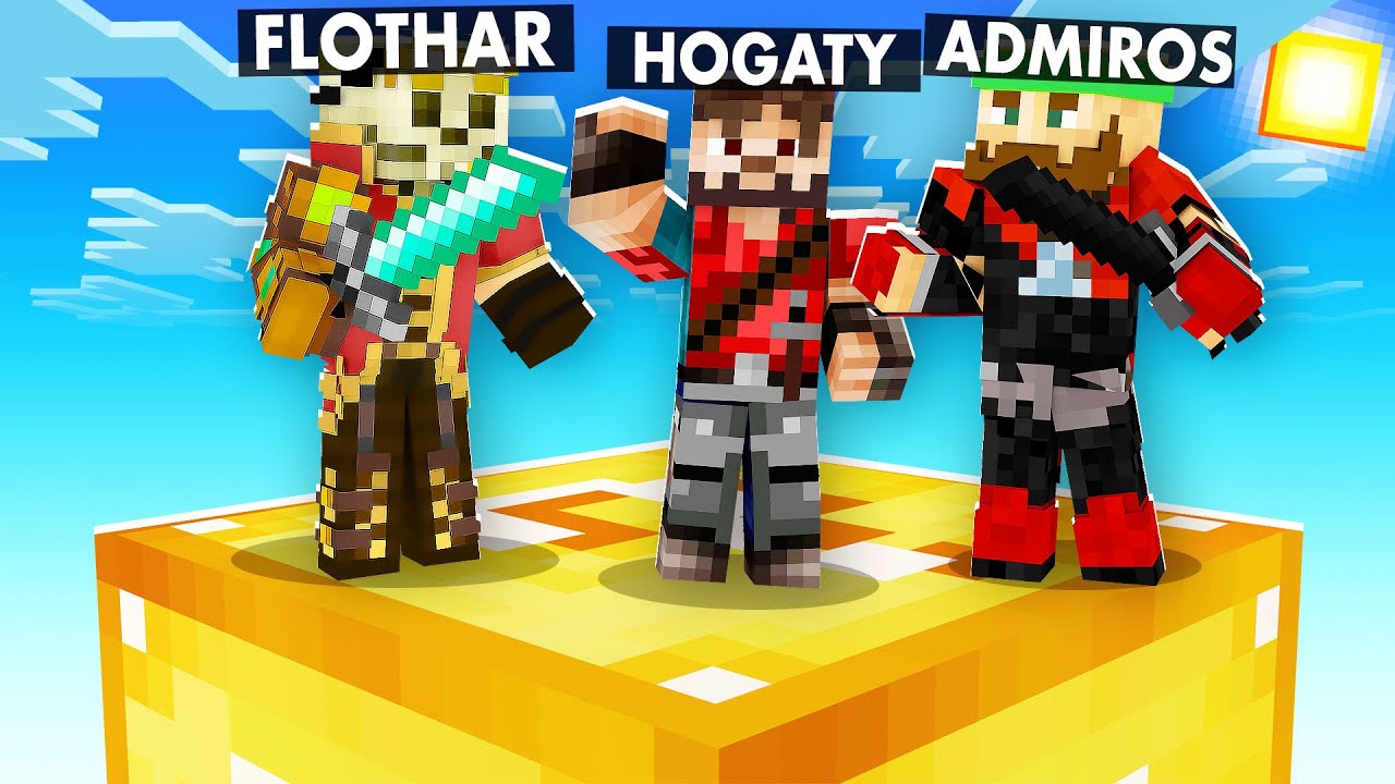 KTO Z NAS WYGRA BITWĘ NA 1 LUCKY BLOCK w MINECRAFT? Lucky Block Challenge