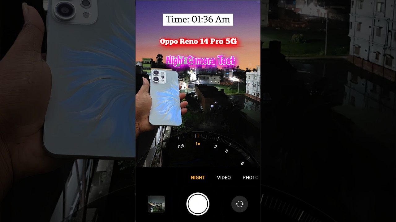 Oppo Reno 14 Pro 5G Night Camera Test 🤯