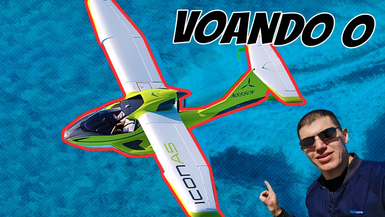 VOANDO O ICON A5 - o avião anfíbio mais bonito do mundo